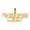 Gold Polished First Responder Pendants