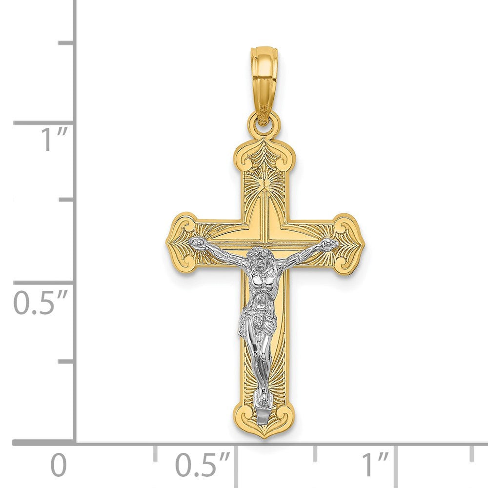Gold Crucifix Pendant