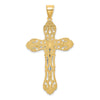 Gold Polished Crucifix Pendants