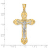 Gold Polished Crucifix Pendants