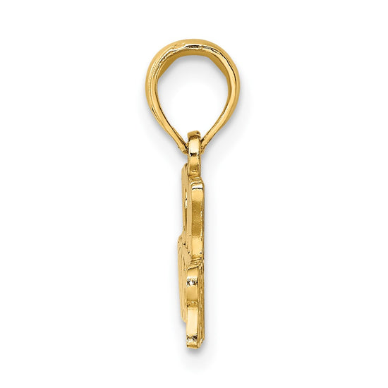 Gold Polished First Responder Pendants