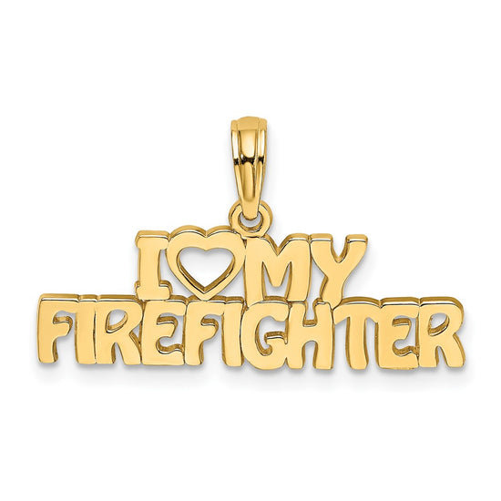 Gold Polished First Responder Pendants