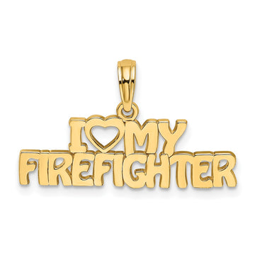 Gold Polished First Responder Pendants