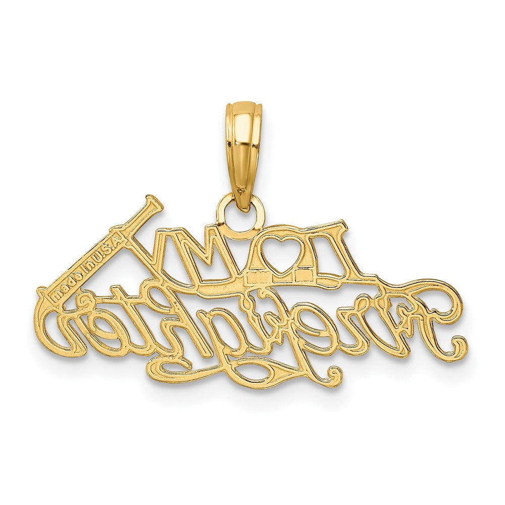 Gold Polished First Responder Pendants
