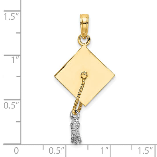 Gold Polished Graduation Pendants