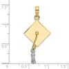 Gold Polished Graduation Pendants