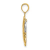 Gold Polished Celestial Pendants