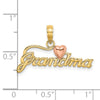 Gold Polished Grandmother Pendants