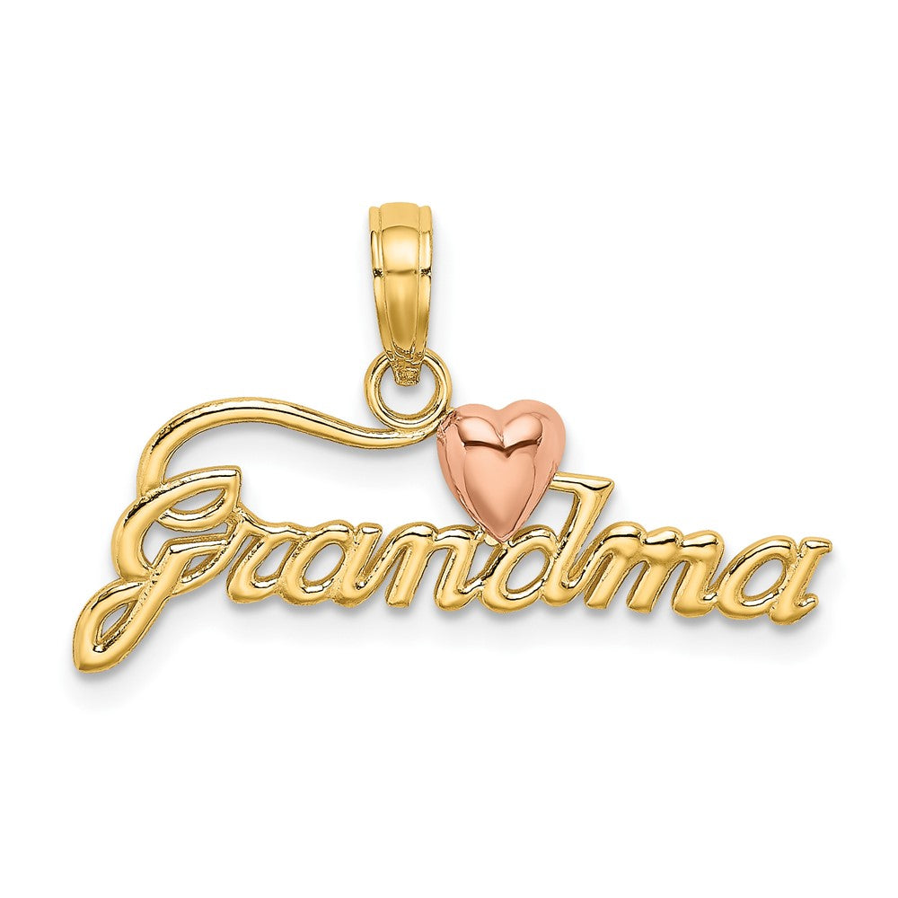 Gold Polished Grandmother Pendants