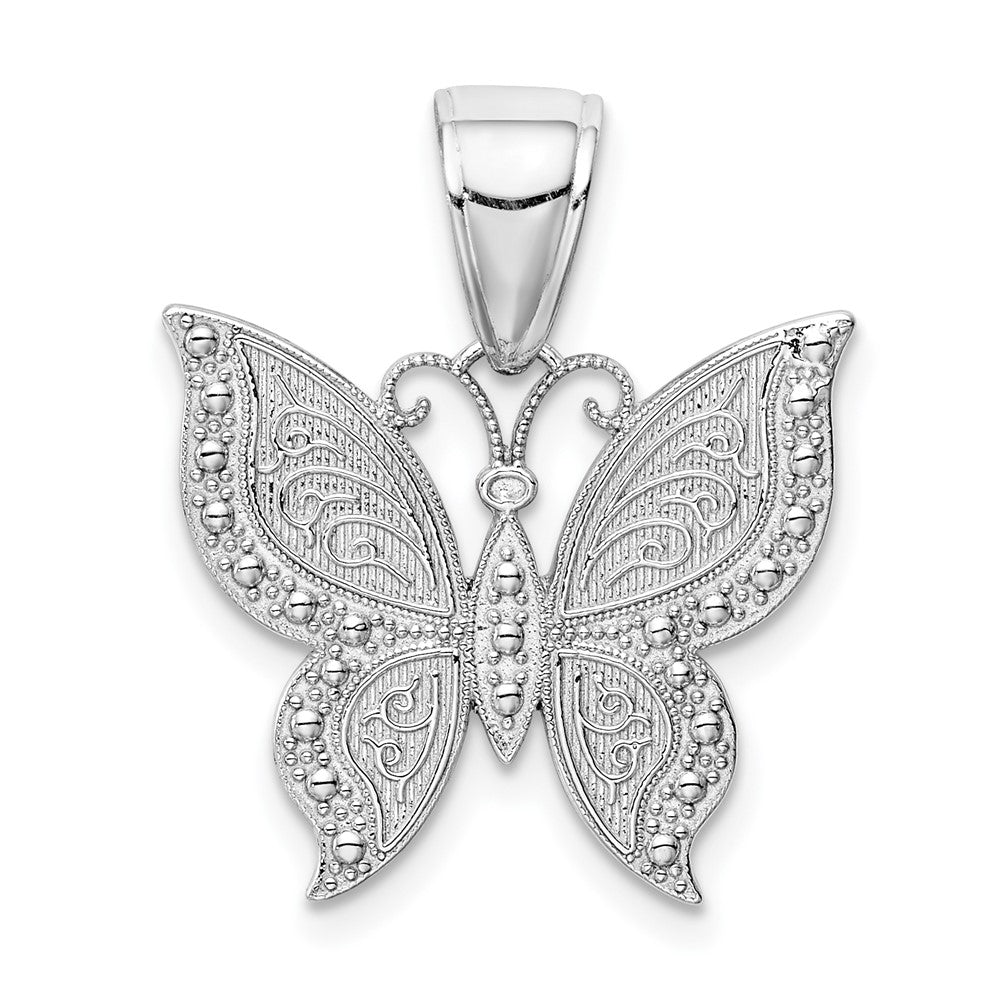 Gold Polished Butterfly Pendants