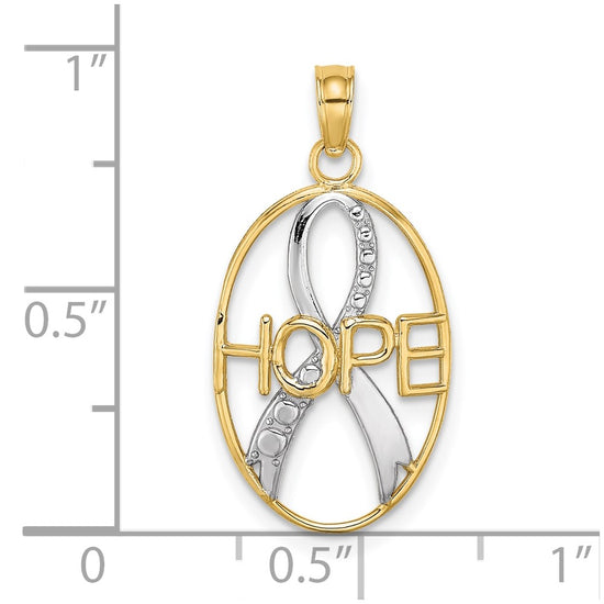 Gold Polished Awareness Pendants