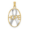 Gold Polished Awareness Pendants