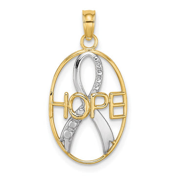 Gold Polished Awareness Pendants