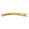 Gold Polished Omega Necklaces