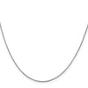 10K White Gold .7mm Box Chain
