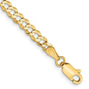 Gold (10K & 14K) Lightweight Flat Cuban Chain