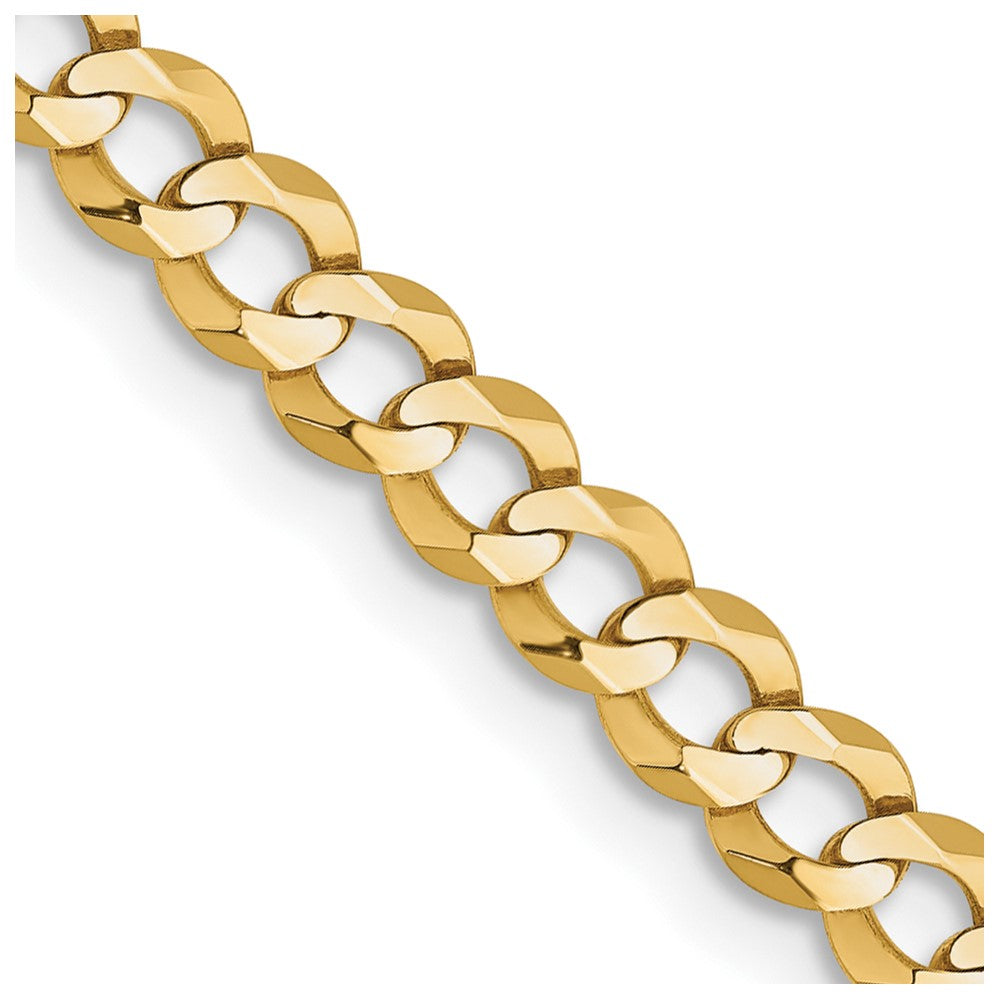 Gold (10K & 14K) Lightweight Flat Cuban Chain