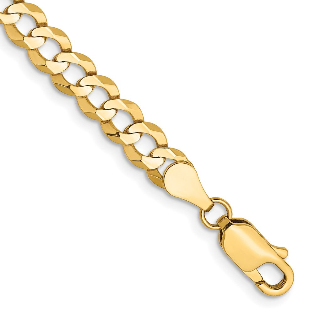 Gold (10K & 14K) Lightweight Flat Cuban Chain