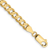 Gold (10K & 14K) Open Concave Curb Chain