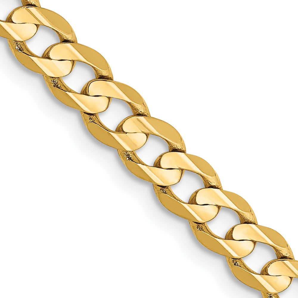 Gold (10K & 14K) Open Concave Curb Chain