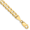 Gold (10K & 14K) Open Concave Curb Chain