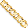 Gold (10K & 14K) Open Concave Curb Chain