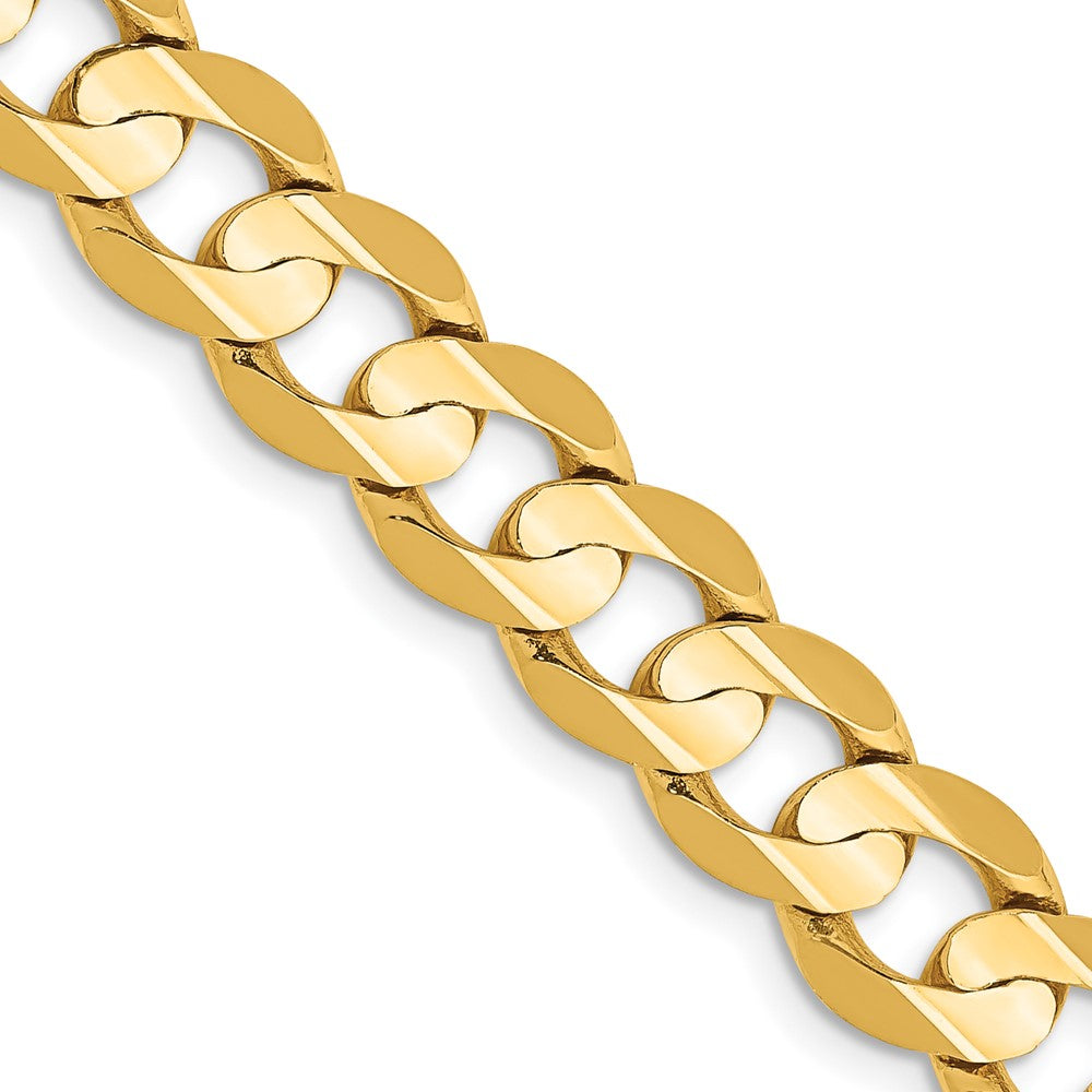 Gold (10K & 14K) Open Concave Curb Chain