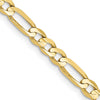 Gold (10K & 14K) Concave Open Figaro Chain