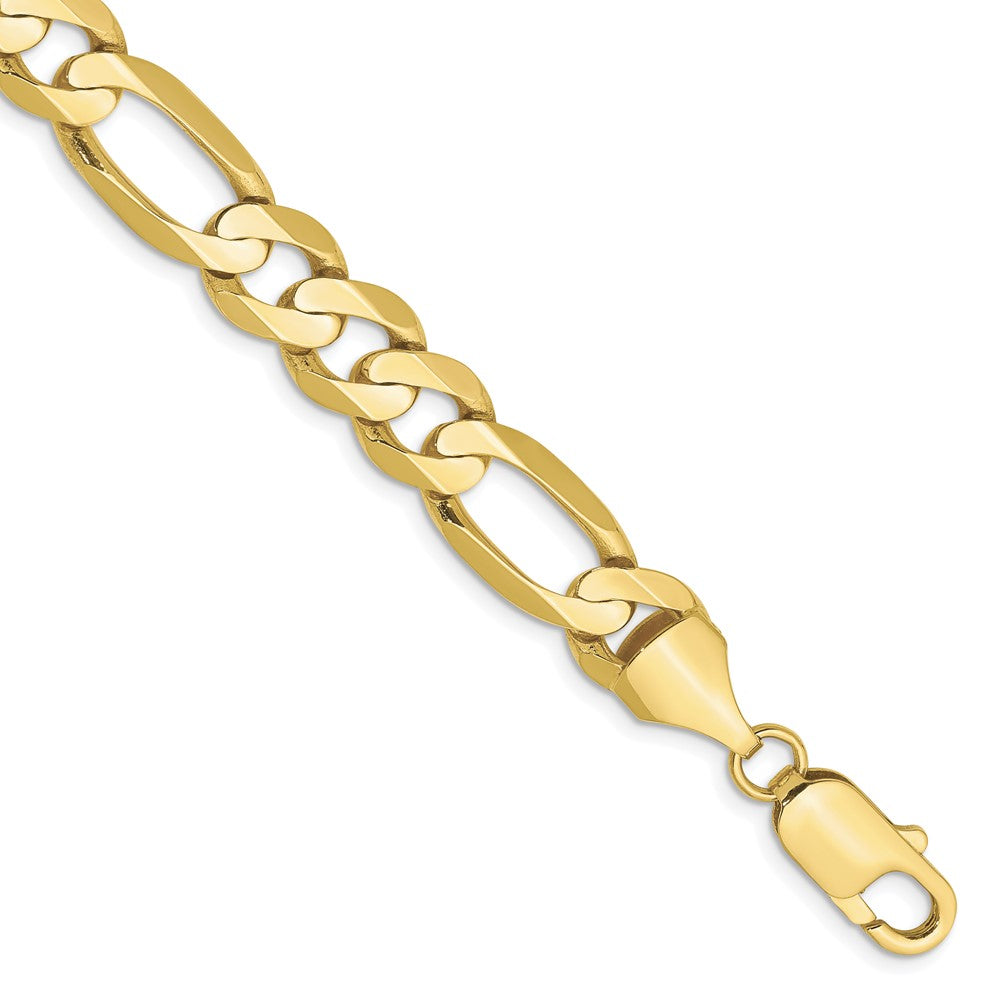 Gold (10K & 14K) Concave Open Figaro Chain