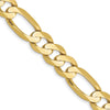 Gold (10K & 14K) Concave Open Figaro Chain