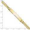 10k Flat Curb Link ID Bracelet