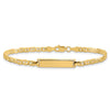 10k Anchor Link ID Bracelet