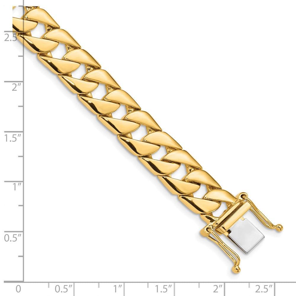 Gold Hand-Polished Fancy Link Chain