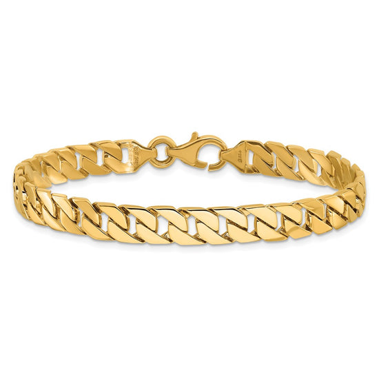 Gold Hand-Polished Fancy Link Chain