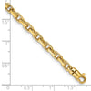 Gold Hand-Polished Fancy Link Chain