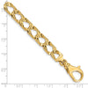 Gold Hand-Polished Fancy Link Chain