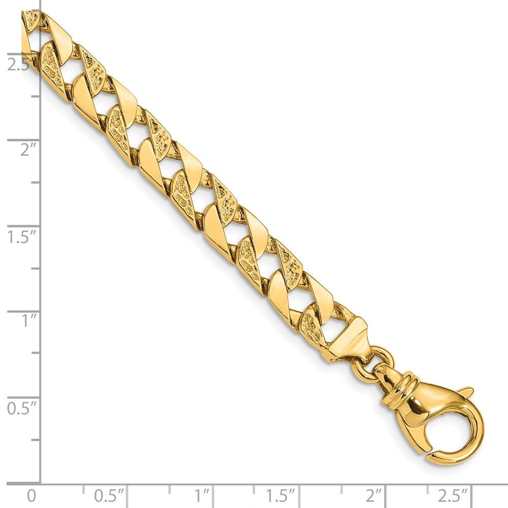 Gold Polished Fancy Link Chain