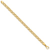 Gold Polished Fancy Link Chain