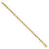 Gold Hand-polished Fancy Link Chain
