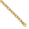 Gold Hand-polished Fancy Link Chain