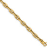 5.1mm Hand-polished Fancy Link Chain Bracelets