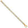 LK157 Style Hand-Polished Fancy Link Chain