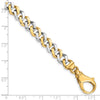 LK157 Style Hand-Polished Fancy Link Chain