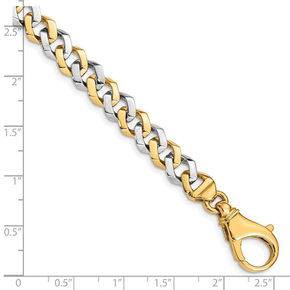 LK157 Style Hand-Polished Fancy Link Chain