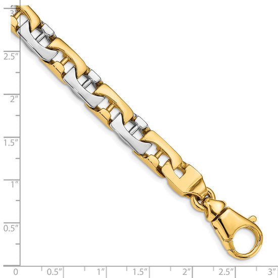 Hand-polished Fancy Link Chain Bracelets