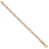 Gold Polished Fancy Link Chain