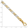 Gold Polished Fancy Link Chain
