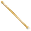 10k 10.7mm Hand-Polished Miami Cuban Link 9.25 inch Bracelet
