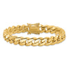 10k 10.7mm Hand-Polished Miami Cuban Link 9.25 inch Bracelet