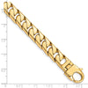 Gold Hand-polished Long Link Half Round Curb Chain